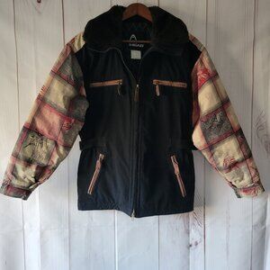 Vintage HEAD Snow Ski Jacket w/ Removable Faux Fur Collar, Women’s 8, Sportswear